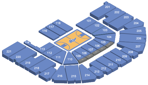 Dean Center Seating Chart